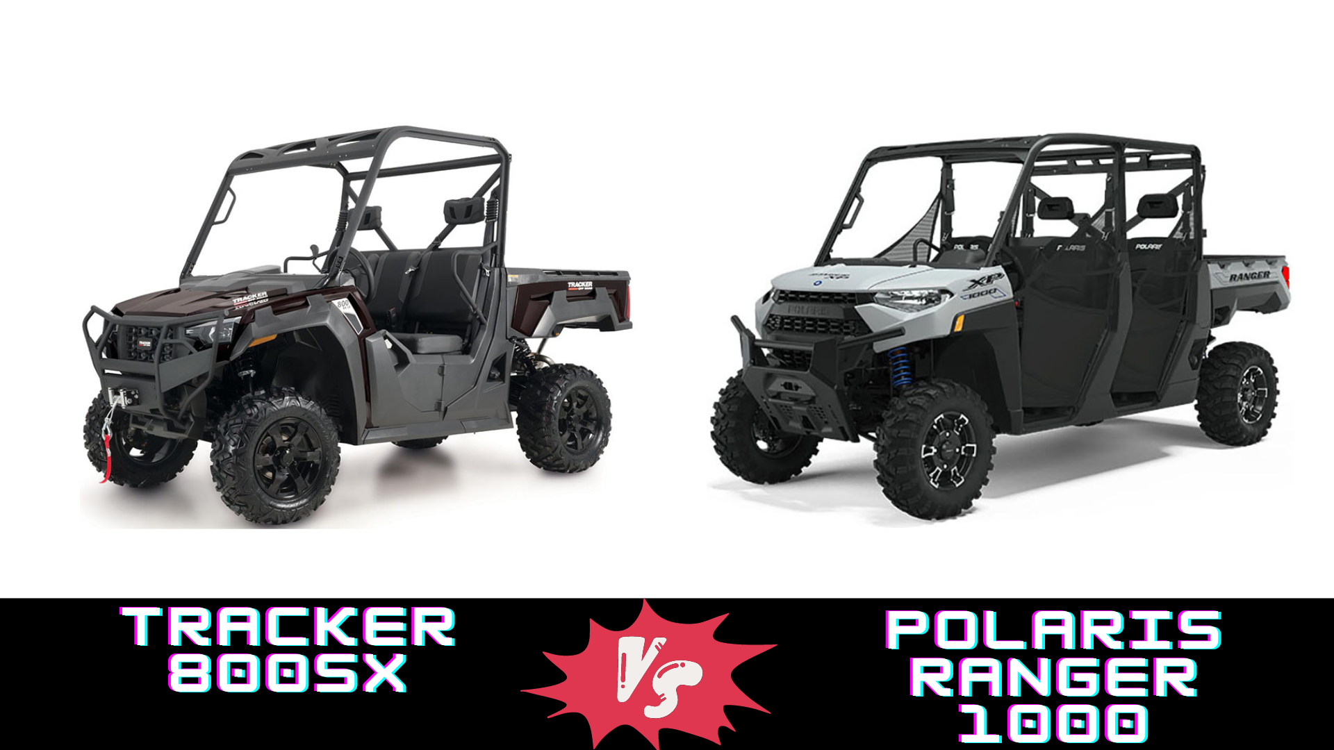 Tracker 800sx Vs. Polaris Ranger: Which is better? – Kemimoto