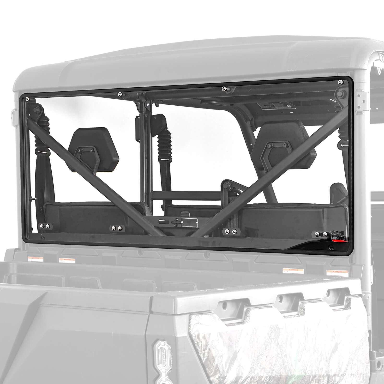 Clear Rear Windshield 2-Sided Hard Coated for CFMOTO UFORCE 1000/1000XL