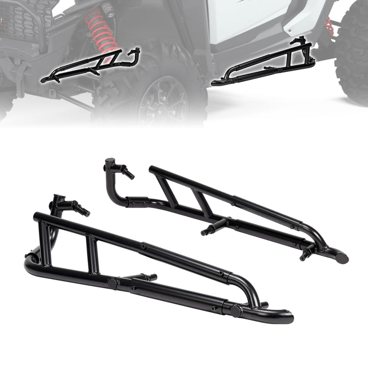 Heavy Duty Steel Nerf Bars Rock Sliders for Polaris RZR XP 1000/ XP 4 1000 2024-2025