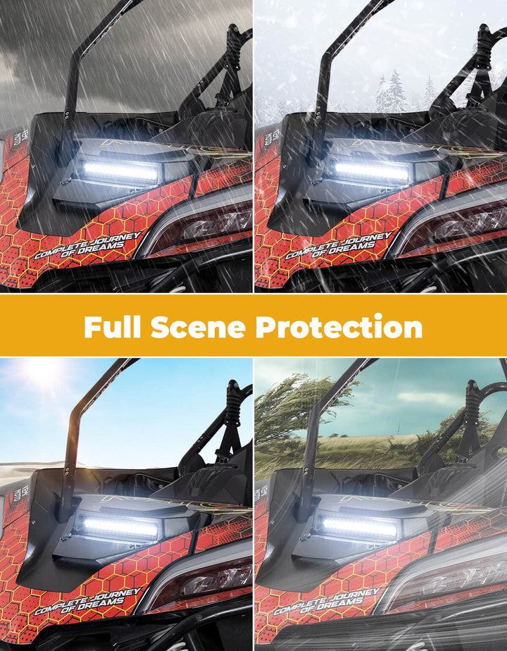 UTV Hood Scoop with Light for CFMOTO ZForce 950 2020+