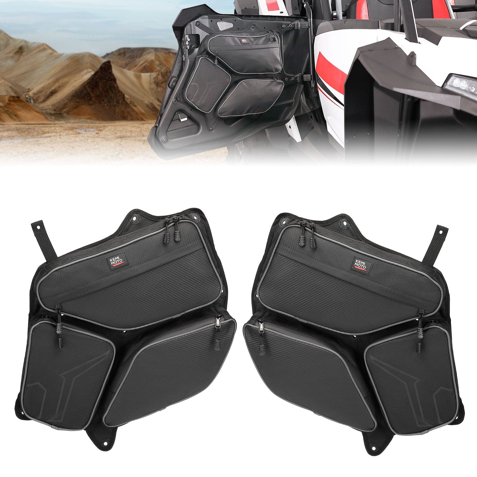 Rear Door Bag for Polaris RZR XP 4 1000 2024-2025