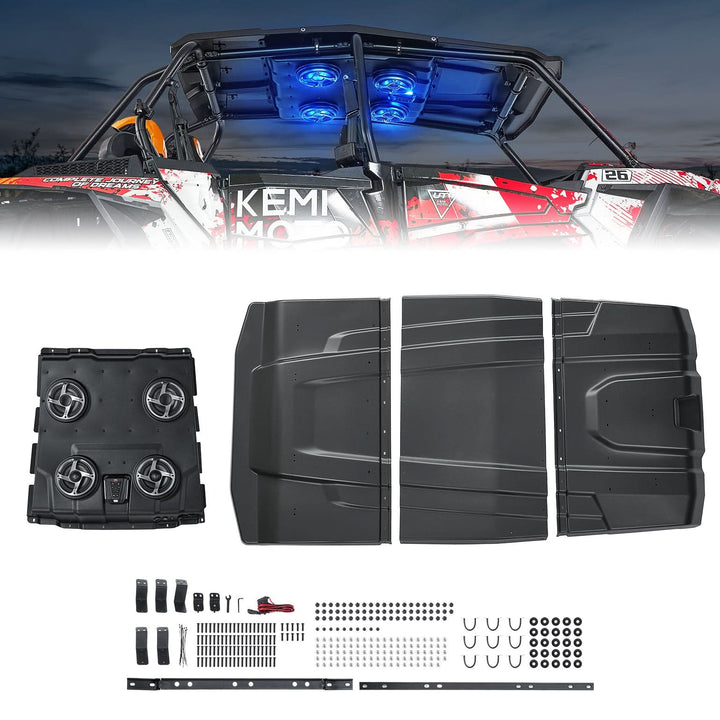 UTV Audio Roof System with 4 Speakers for RZR XP4 1000 (2014-2023)