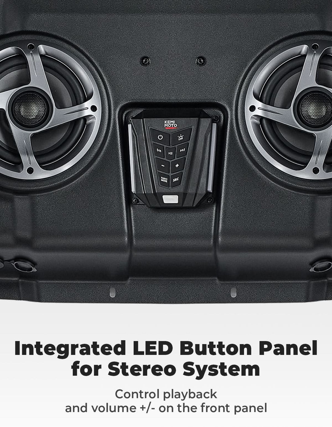 UTV Audio Roof System with 4 Speakers for RZR XP4 1000 (2014-2023)