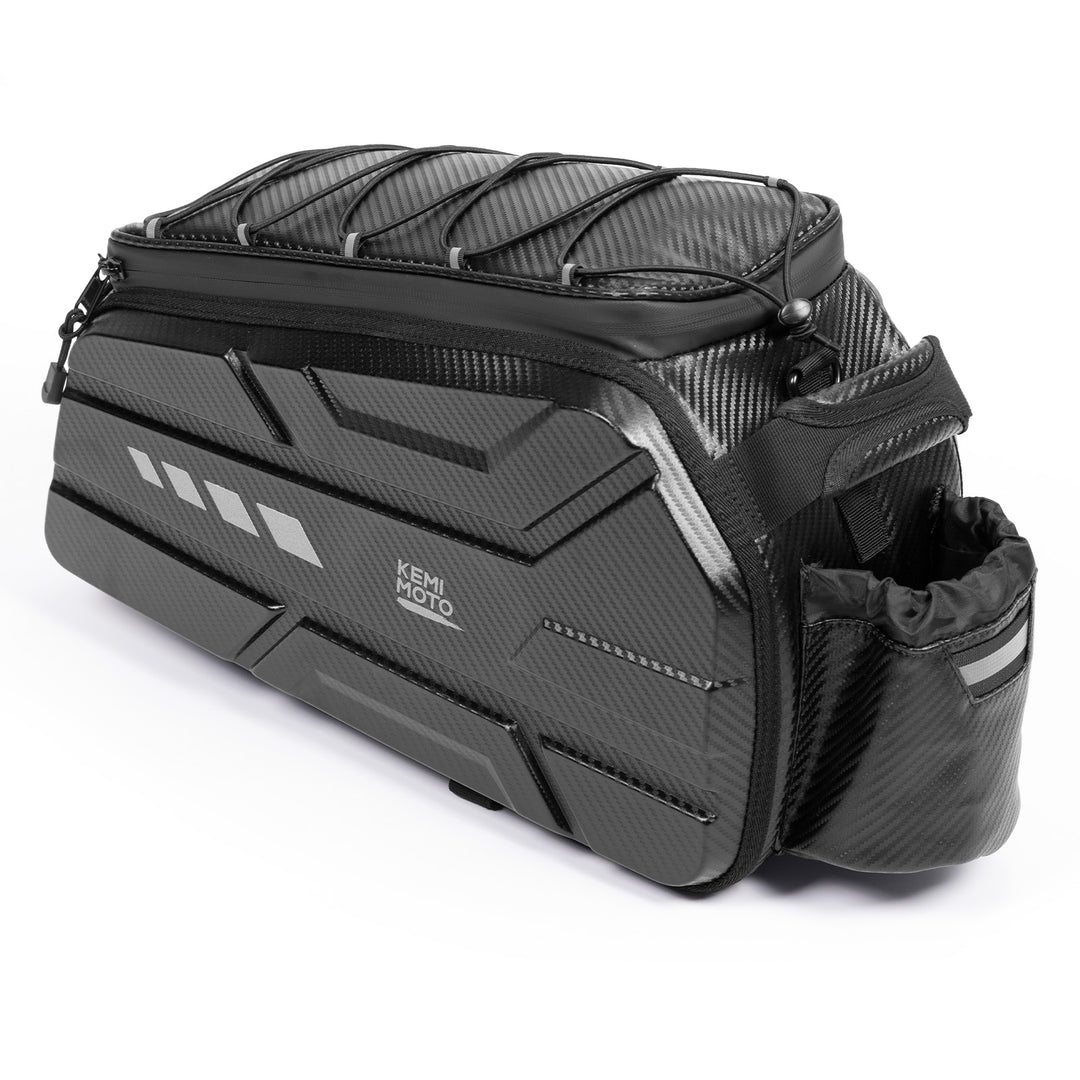 15L Capacity Hard Shell Bicycle Rear Rack Bag