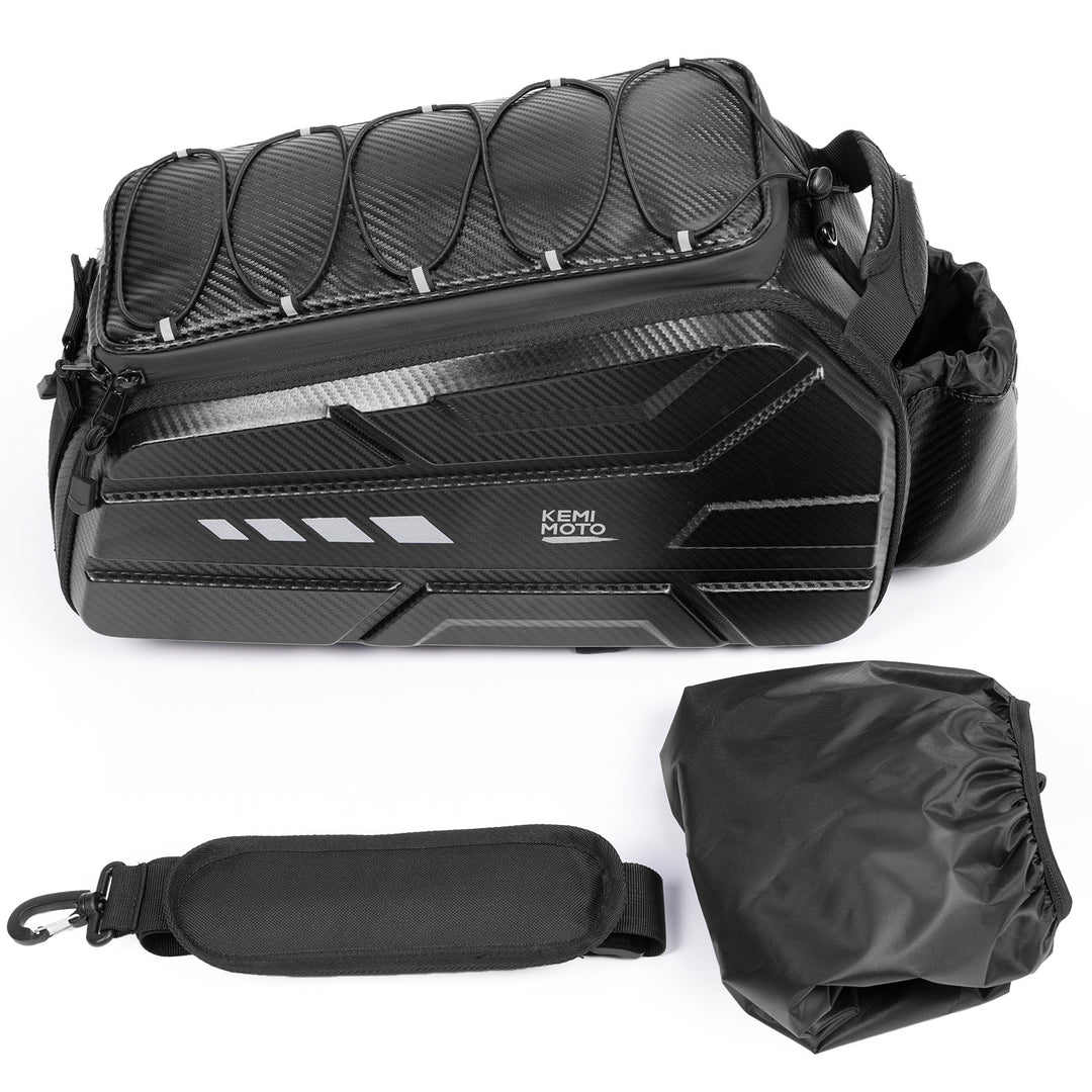 15L Capacity Hard Shell Bicycle Rear Rack Bag