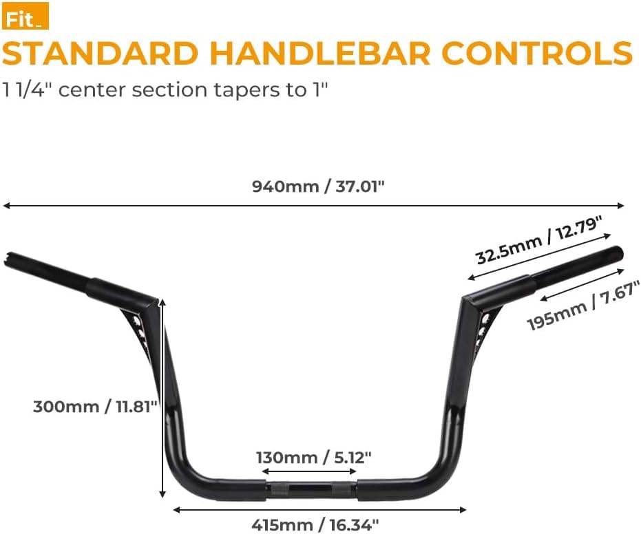 Motorcycle Handlebar for Electra Glide, Street Glide, Tri Glide and Ultra Limited