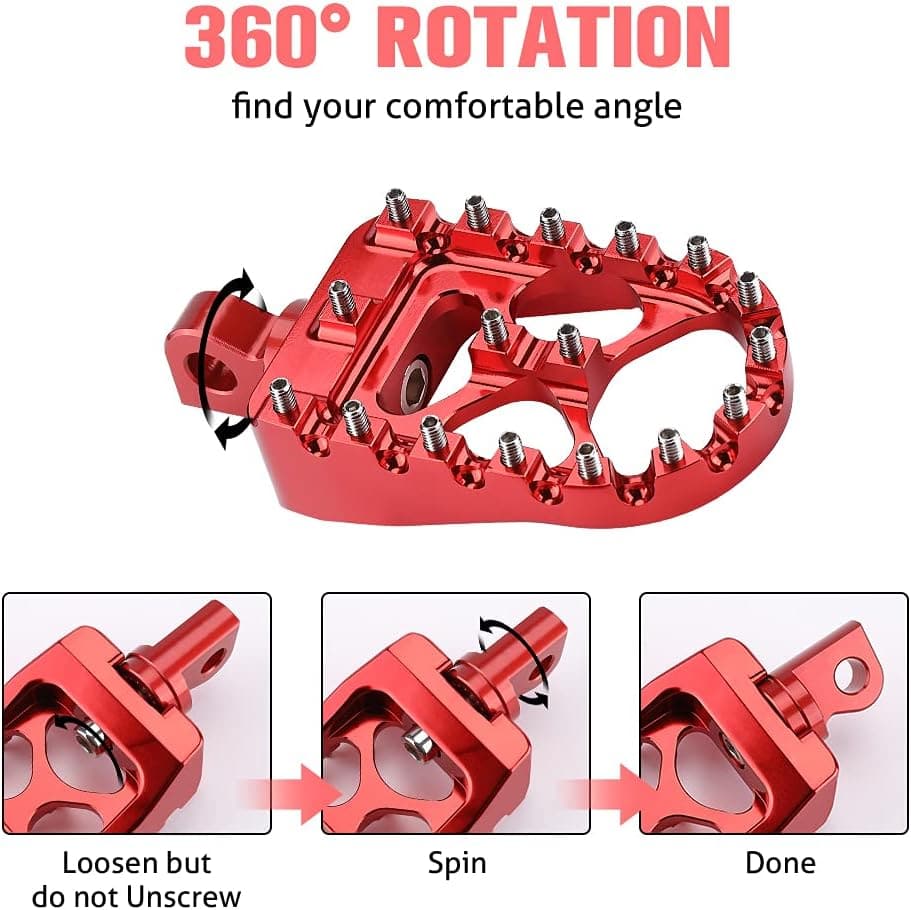 Motorcycle Foot pegs for Dyna, Sportster, Iron