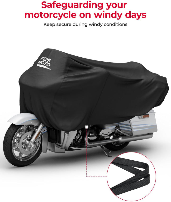 Motorcycle Cover Half Cover for Touring Models Road King Street Glide Road Glide