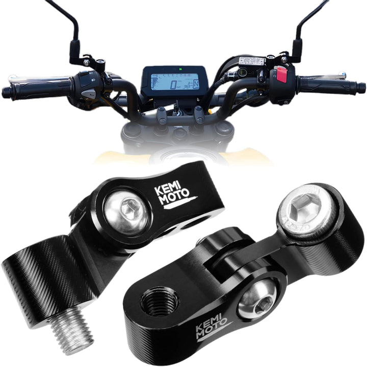 Universal Rear View Mirror Mount for Motorcycles