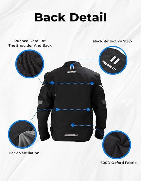 Motorcycle Jacket Men CE 2 Armored Full Protection Motorbike Riding Jacket