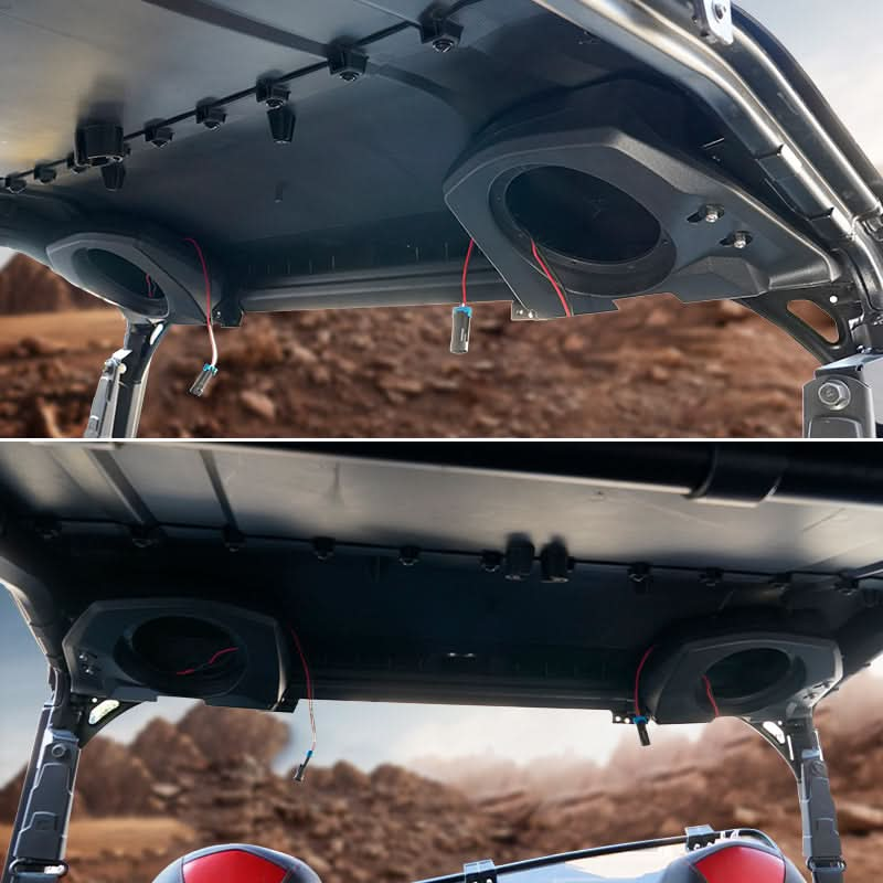 Rear Roof Speaker Pods for Polaris General 1000 / XP 1000