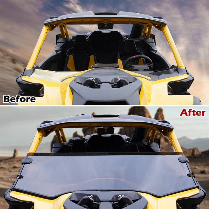 Tinted Half Windshield for Can-Am Maverick R 2024+