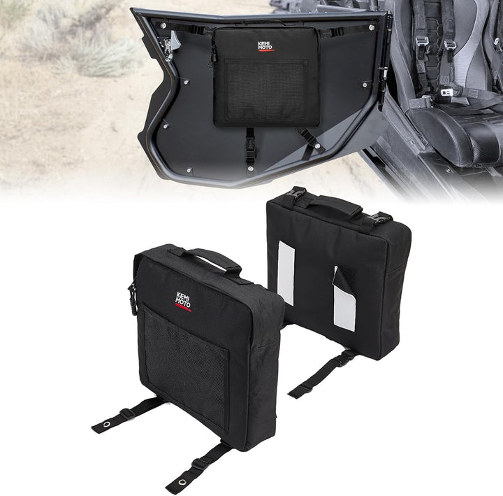 2 Pack UTV Door Storage Bags for Polaris RZR 570 800 900 S 1000 XP Turbo