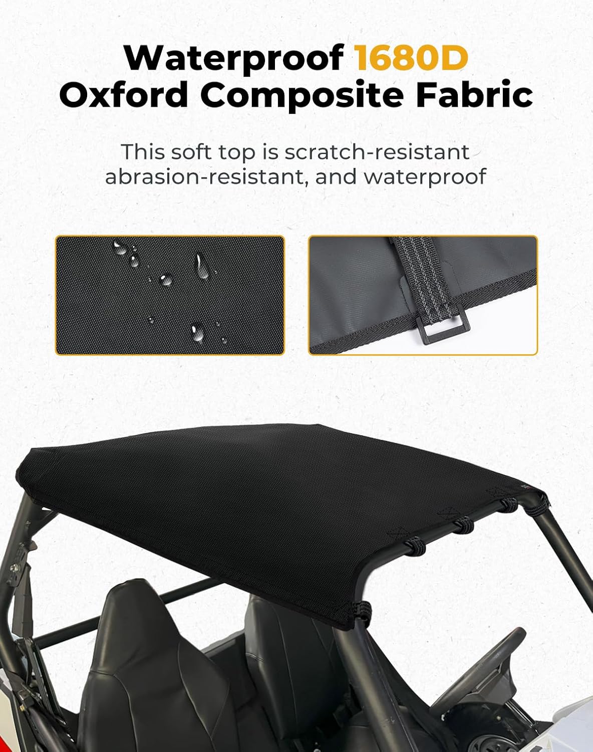 1680D Oxford Fabric Roof for RZR 570/Trail 570/800