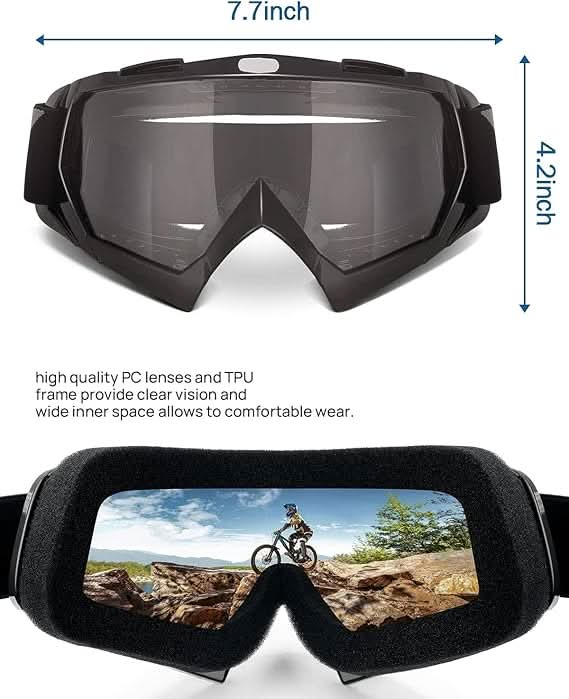 Atv riding goggles online