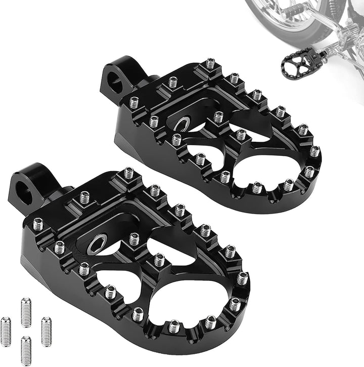 Footpegs for Dyna Sportster FLFB FLSTF Iron 883 Softail Street Glide