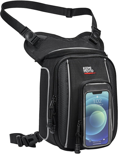 Motorcycle Tank Bag, 6.7 Inch Touchscreen Phone Pouch