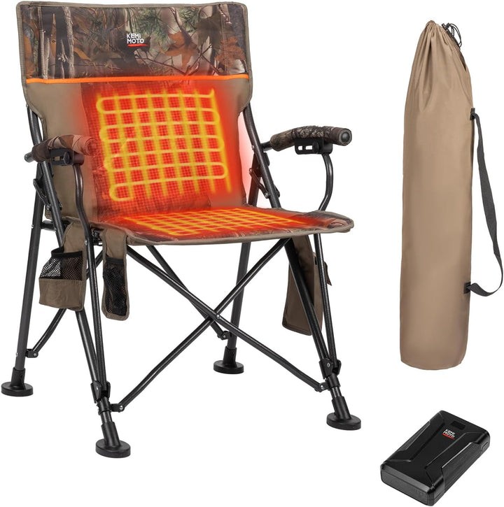 Hunting Chair Heated Camping Chair with Light Out Button