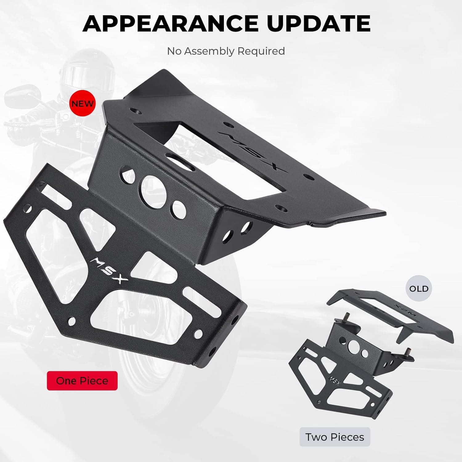 License Plate Bracket for Grom MSX125 2020-2017