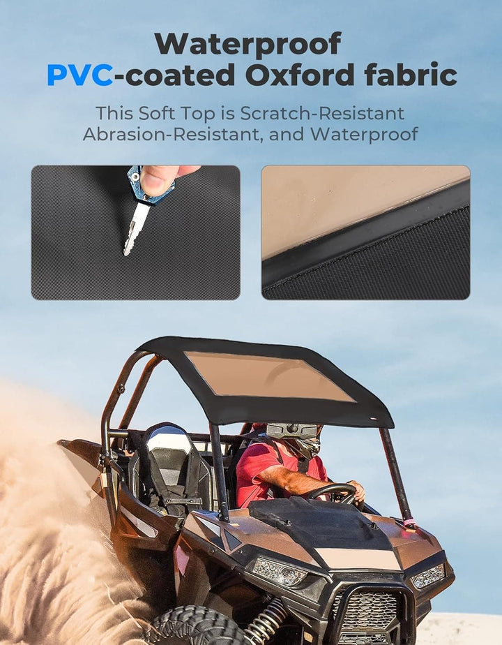 Soft Canvas Roof Top for Polaris RZR XP 1000 / Turbo / 900 2014-2023