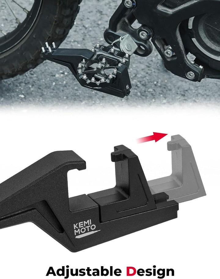 Universal Driver Footpegs Extension Bracket