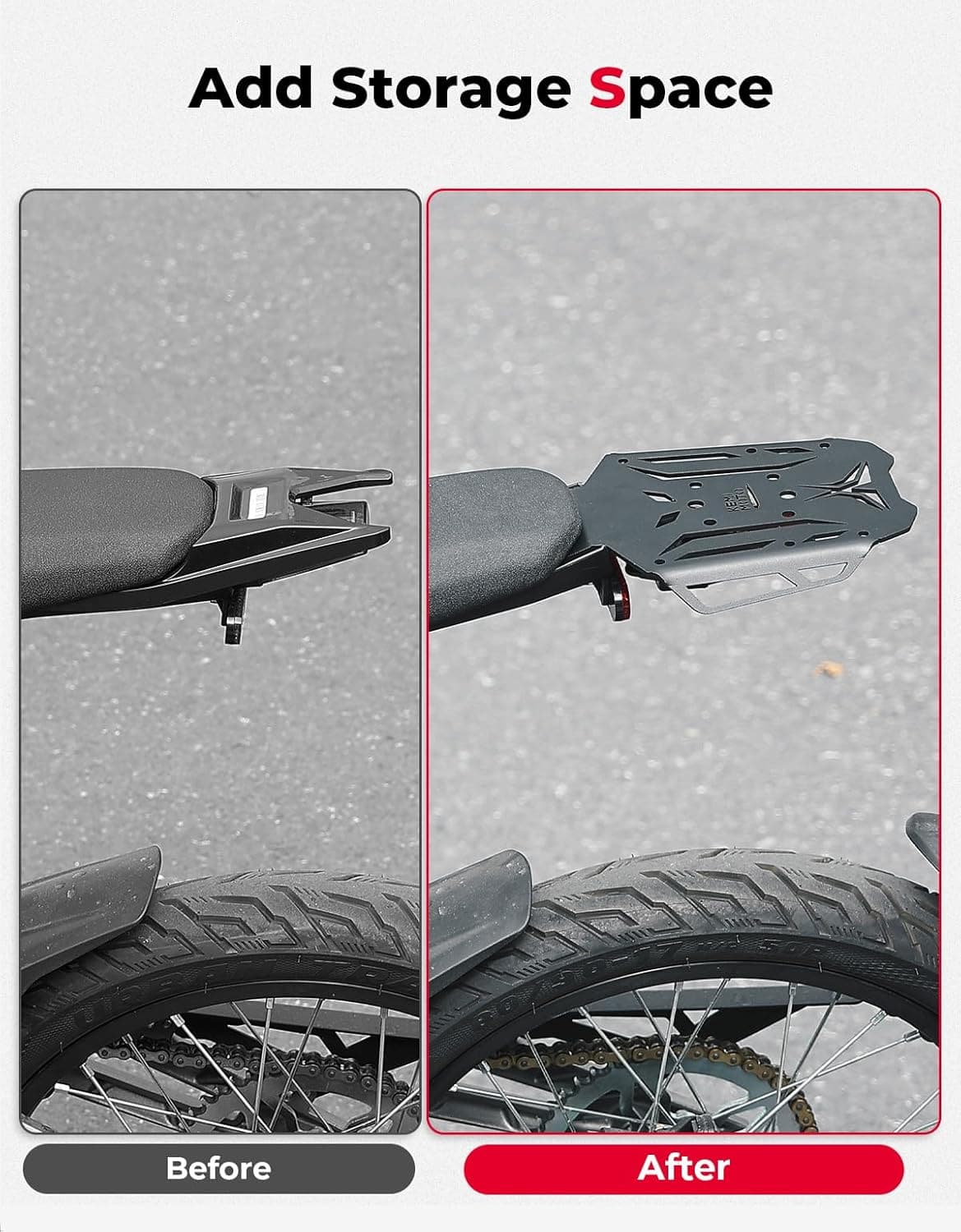 Motorcycle Rear Rack for Talaria X3