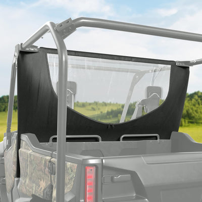 Fabric Rear Panel w/Open Window for Honda Pioneer 1000-5 - Kemimoto