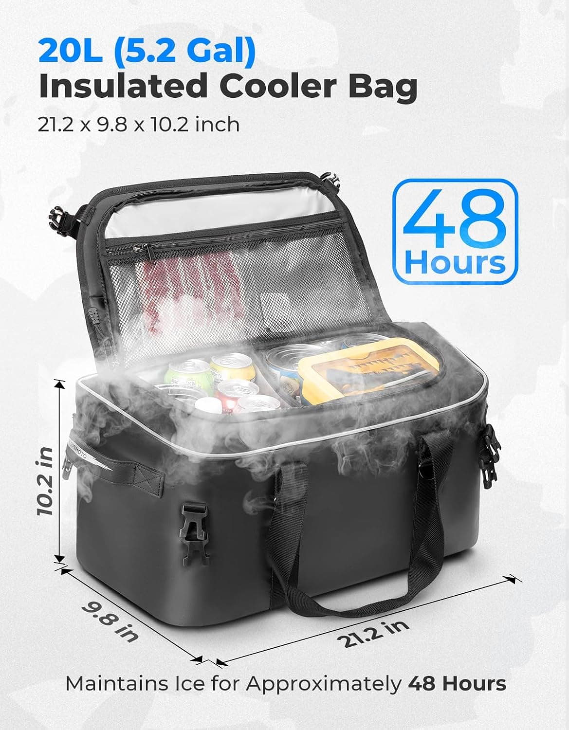 20L Ice Cooler Bag for RZR XP 1000/4/ RZR Pro XP /Zforce 950