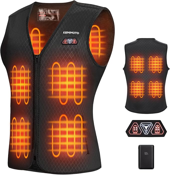 Heated Vest for Women with Battery Pack Included