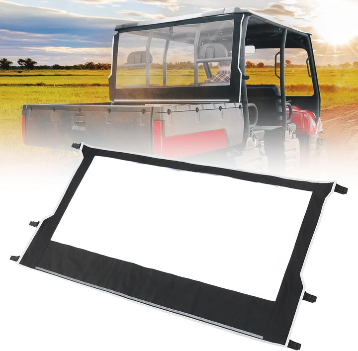 UTV Soft Rear Window Shield Windshield for Polaris Ranger 500/650/700