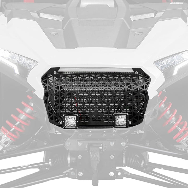 Aluminum Front Grill with Light for Polaris RZR XP 1000 / 4 2024-2025