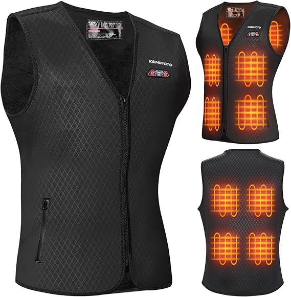 Heated Vest for Men & Women with Battery Pack Included