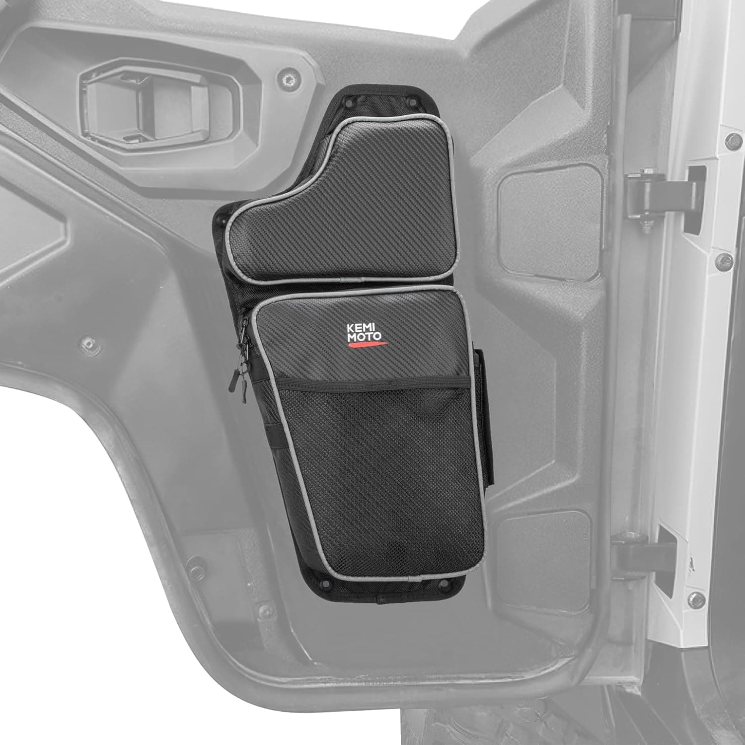 Front Lower Door Bags with Knee for Polaris General 1000/4 2016-2024, 2PCS