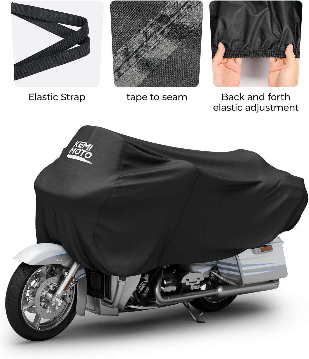 Motorcycle Cover Half Cover for Touring Models Road King Street Glide Road Glide