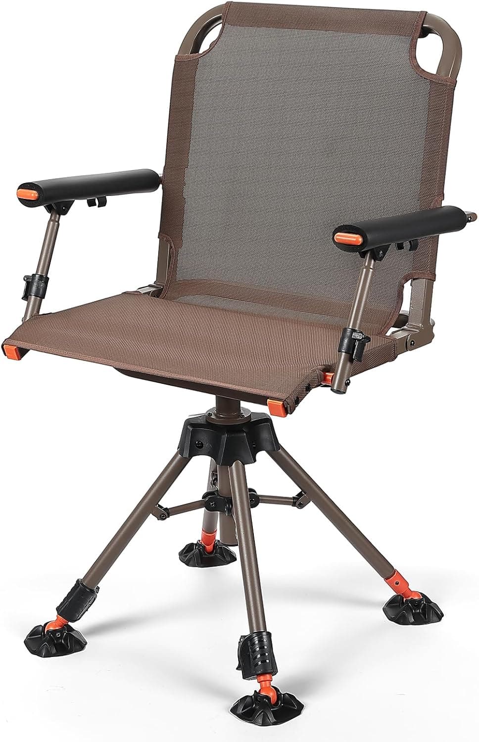 Hunting Chair 360 Degree Silent Swivel Folding Chair