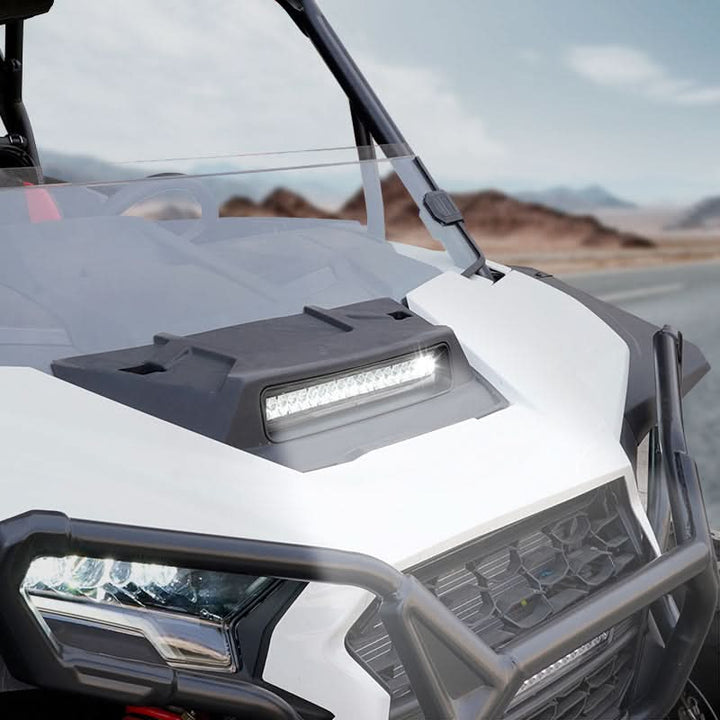 Hood Scoop with LED Spotlight for Polaris RZR XP 1000 / XP 4 1000 2024-2025