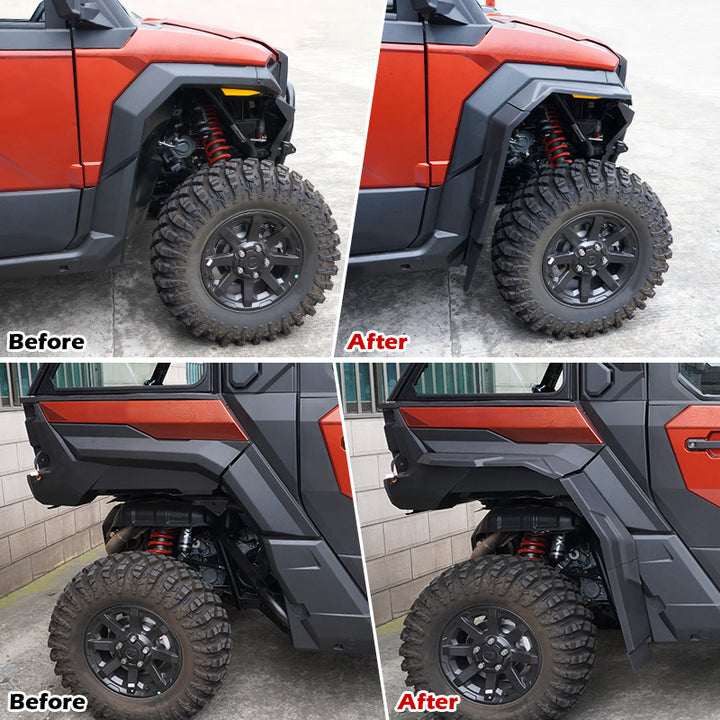 Front and Rear Fender Flares for Polaris Xpedition XP XP5/ ADV ADV5 2024+