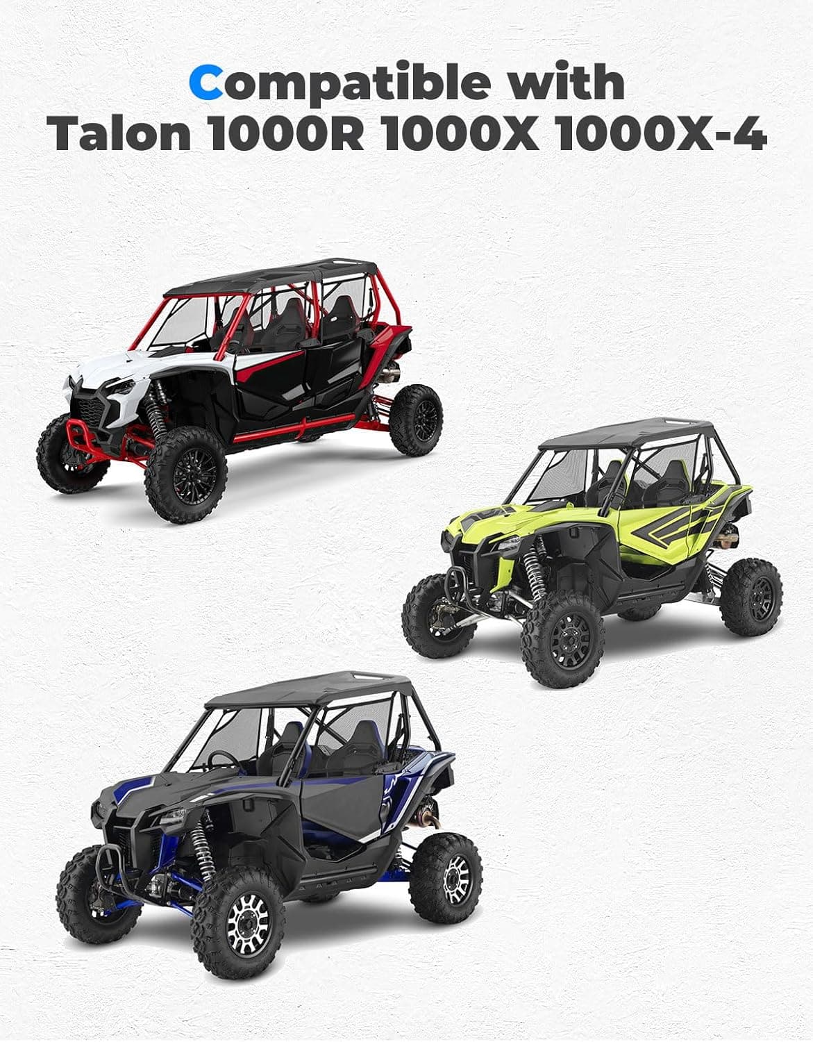 Wider Fender Flares Extensions for Talon 1000X 1000R 1000X-4 (2019-2024)