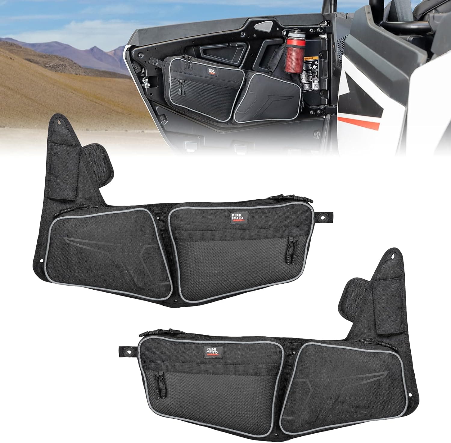 Front Door Bag for Polaris RZR XP 1000/4 1000 2024-2025