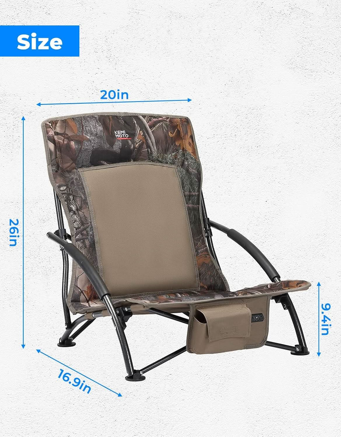 Heated Hunting Chair with Light Out Button