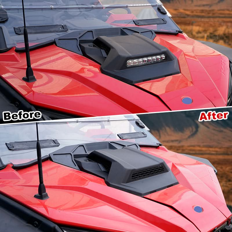 Hood Scoop with LED Spotlight for Polaris RZR PRO XP/ XP4