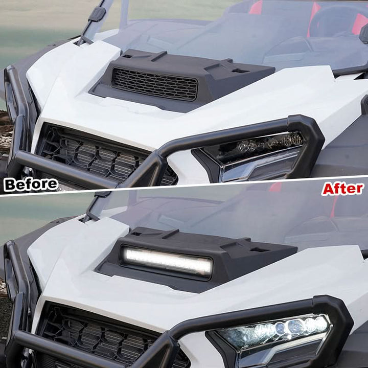 Hood Scoop with LED Spotlight for Polaris RZR XP 1000 / XP 4 1000 2024-2025