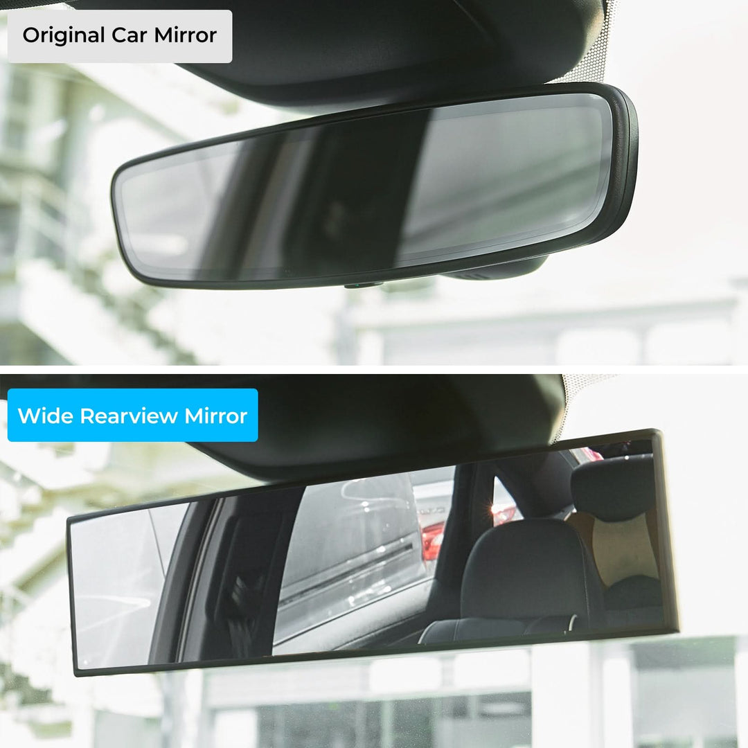 KEMIMOTO Universal Rear View Mirror, 11.81 Inch