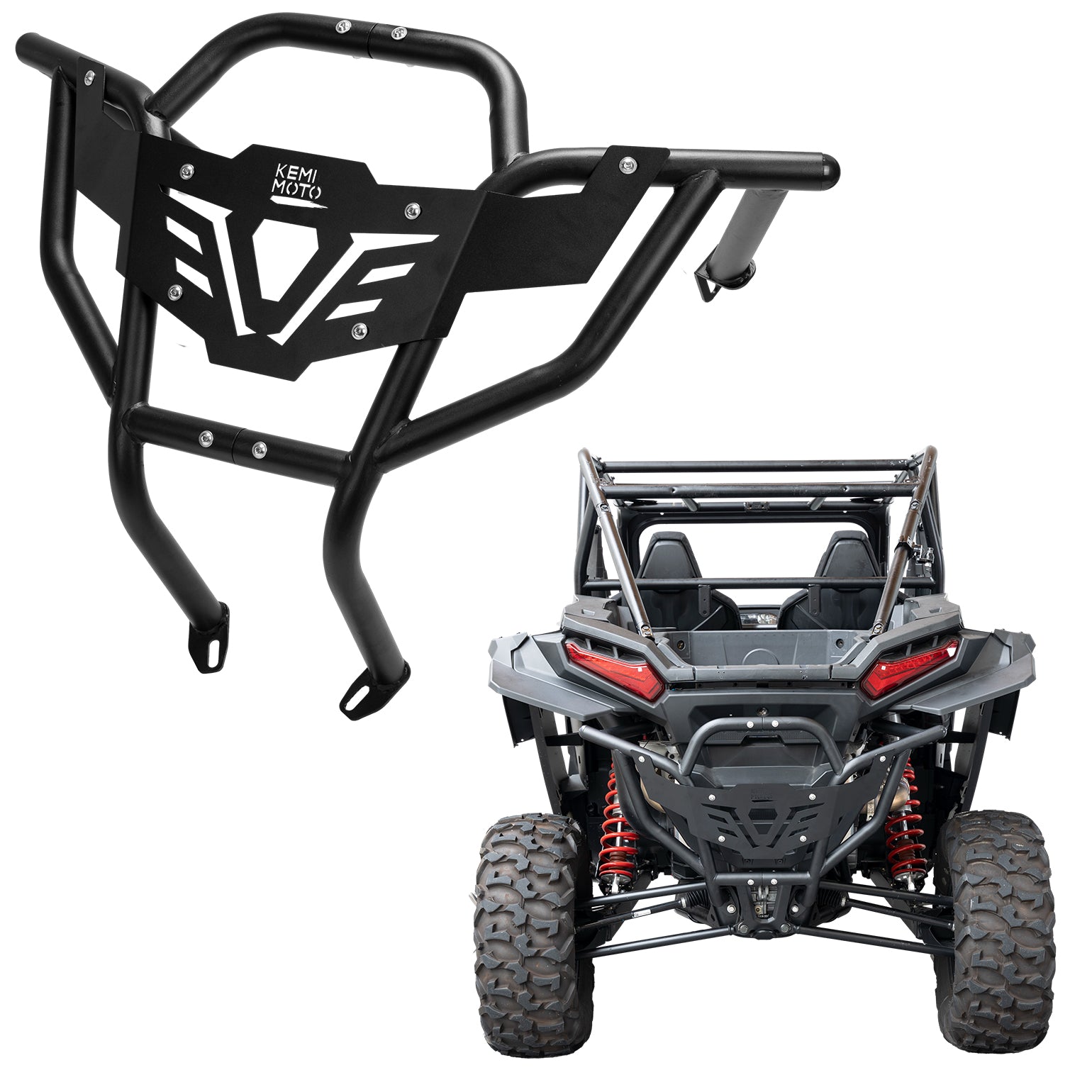 Heavy Duty Steel Rear Bumper for 2024-2025 Polaris RZR XP 1000/ 4