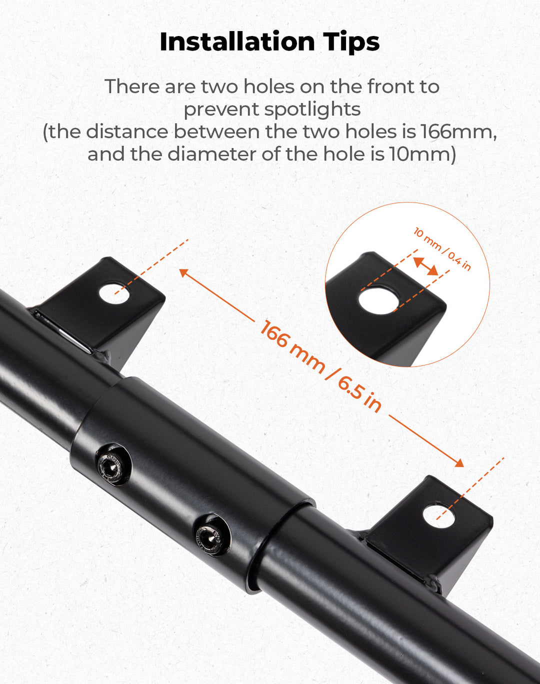 Front Bumper for Can-Am Commander 2021-2024