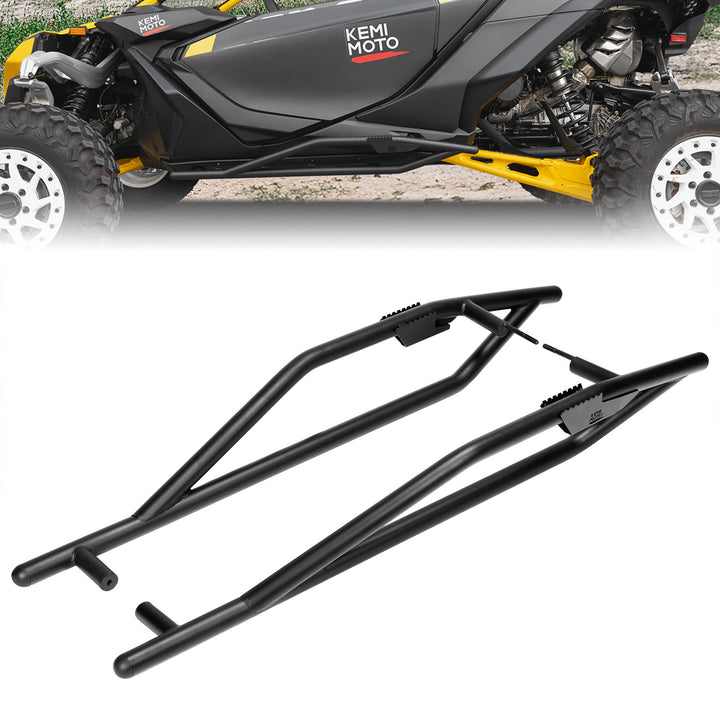 Nerf Bars Rock Sliders for Can-Am Maverick R 2024+