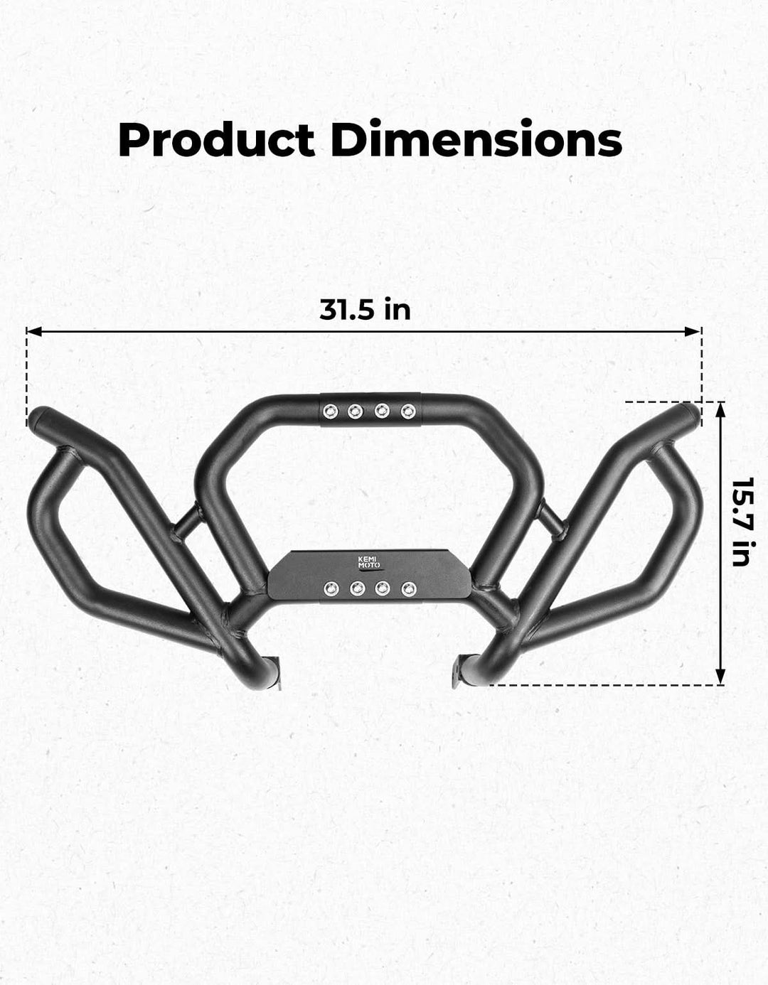 Front Bumper for Can Am Maverick R 2024+