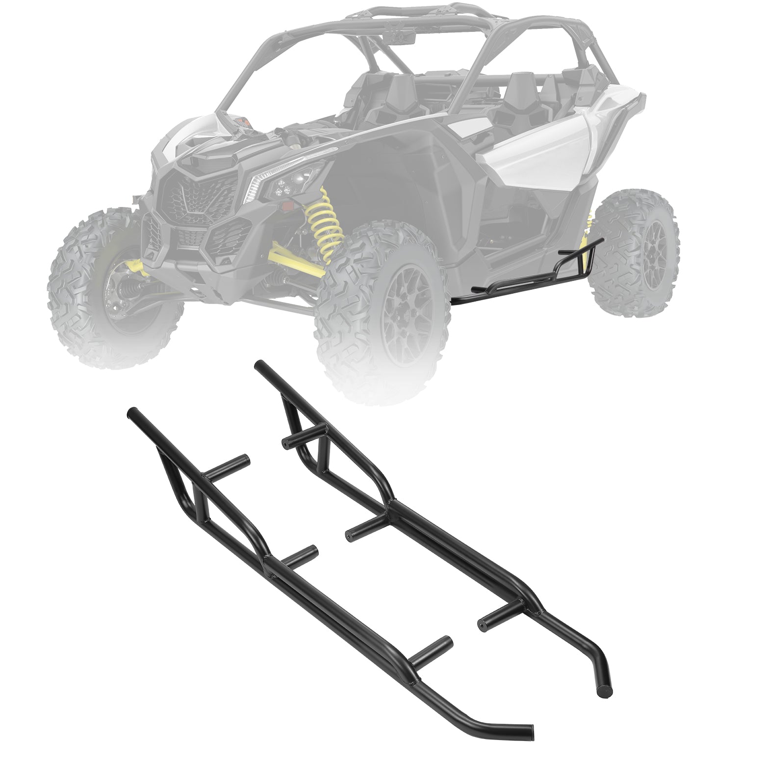 Nerf Bars Rock Sliders for Can-Am Maverick X3 2017-2025