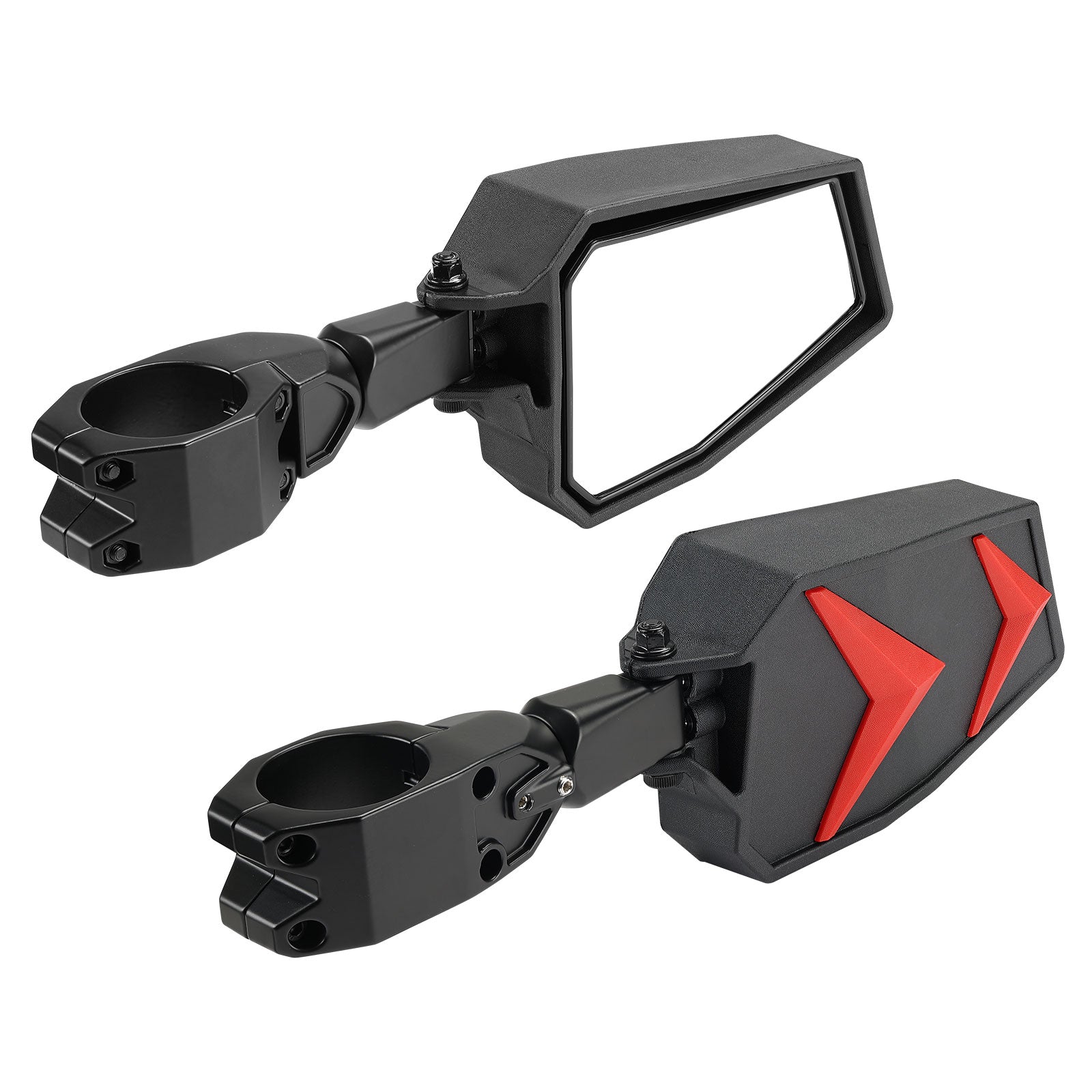 UTV Bluetooth Sound Bar Side Rear View Mirrors For 1.75