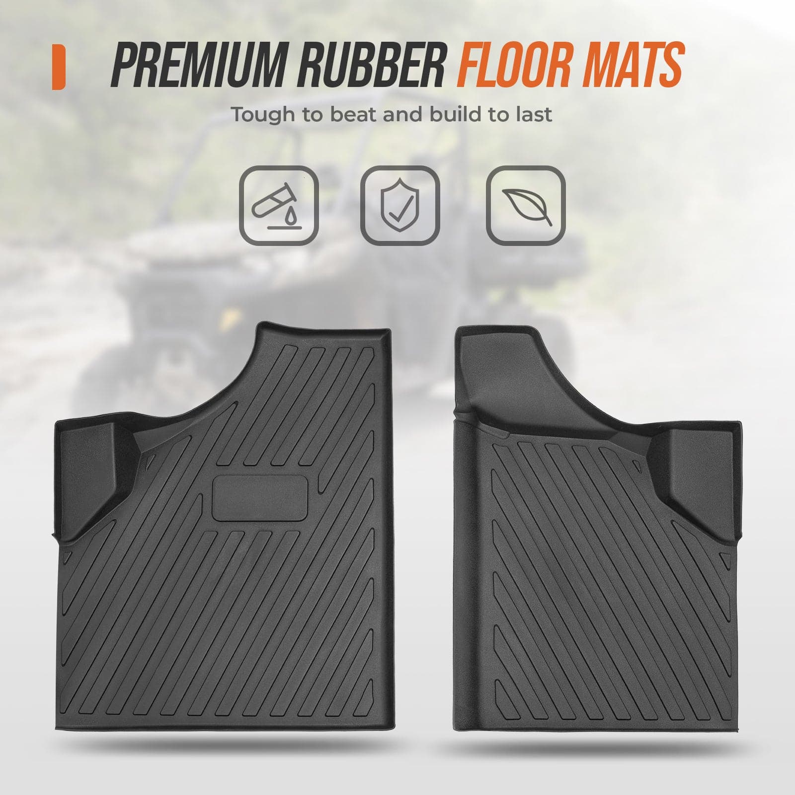 Can-Am Defender TPE Floor Mats - KEMIMOTO